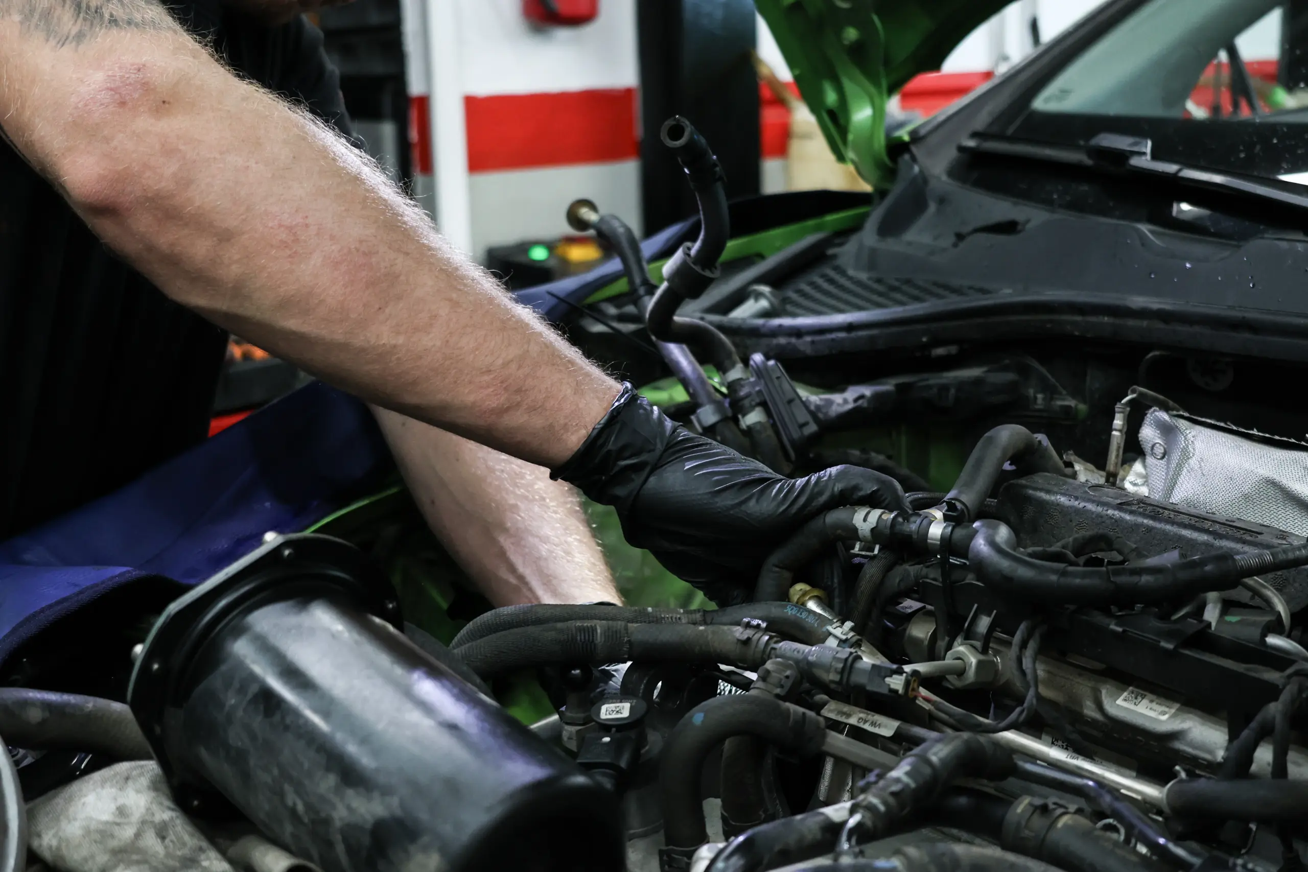 Reparación de motor